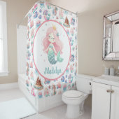 Meerjungfrau Duschvorhang Meerjungfrau Badezimmer (Beispiel)