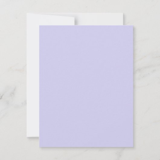 Meerjungfrau Einladung zum Geburtstag (Rückseite)