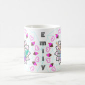 Meerjungfrau-Eiscreme-Prinzessin Personalized Kaffeetasse (Mittel)