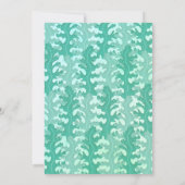 Meerjungfrau Es ist eine Mädchen-Dusche Einladunge Einladung (Rückseite)