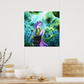 Meerjungfrau Fantasy Poster (Küche)