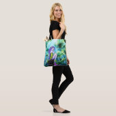 Meerjungfrau Fantasy-Taschentücher Tasche (Am Model)