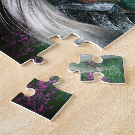 Meerjungfrau-Faszinations-Puzzlespiel Puzzle (Seite)