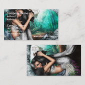 Meerjungfrau-Faszinations-Visitenkarten Visitenkarte (Vorne/Hinten)