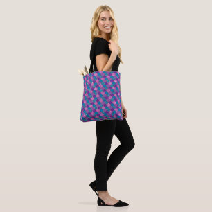 Meerjungfrau Faux Glitter 2 Tragetasche Tasche