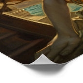 Meerjungfrau feiert das Sonnenposter Poster (Ecke)