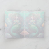 Meerjungfrau, Fisch, Grafikkarte Karte (Innenseite)