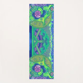 Meerjungfrau & Fisch, Unterwasserfantasie, nautisc Yogamatte (Vorderseite)