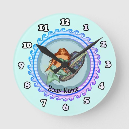 Meerjungfrau Fischköder Uhr (Vorderseite)