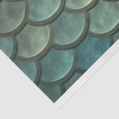 Meerjungfrau Fischskala Decoupage Aqua Seidenpapier (Ausschnitt)