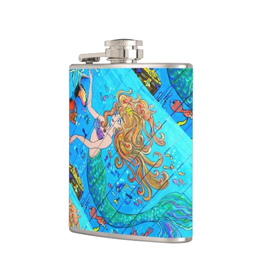 Meerjungfrau Flachmann (Links)