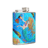 Meerjungfrau Flachmann (Rechts)