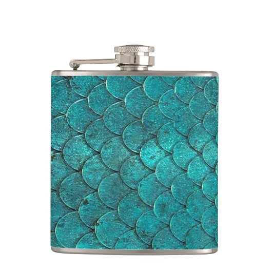 Meerjungfrau Flachmann (Vorderseite)