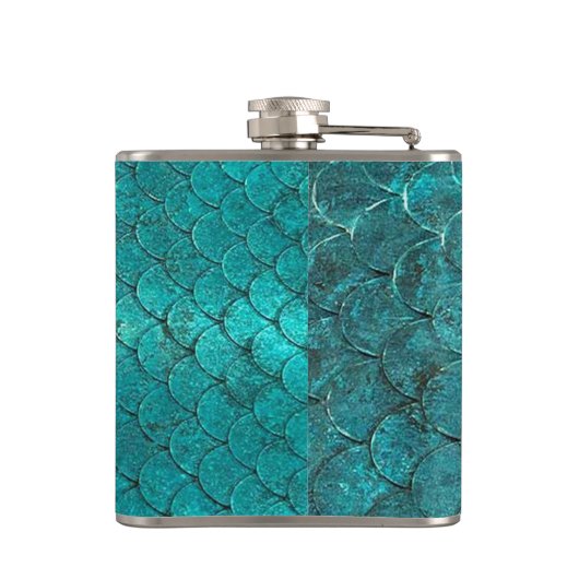 Meerjungfrau Flachmann (Rückseite)