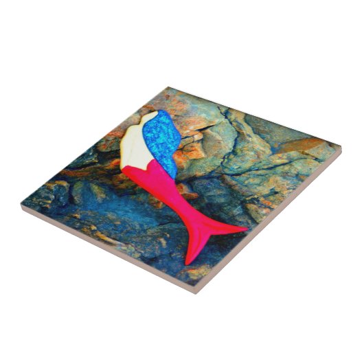 Meerjungfrau Fliese (Seite)