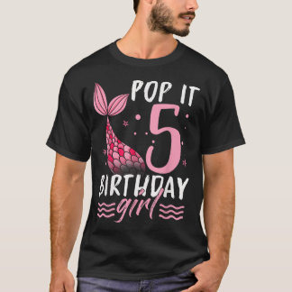 Meerjungfrau Frauen Kleines Party Kinder Teens Erw T-Shirt