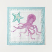 Meerjungfrau-Freunde V Wandteppich (Vorderseite (Horizontal))