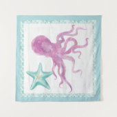 Meerjungfrau-Freunde V Wandteppich (Vorderseite)