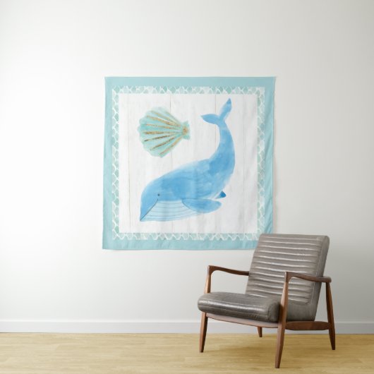 Meerjungfrau-Freunde VII Wandteppich (Beispiel)