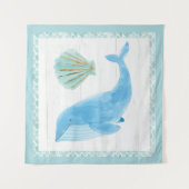 Meerjungfrau-Freunde VII Wandteppich (Vorderseite)