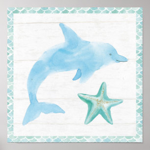 Meerjungfrau-Freunde VIII Poster