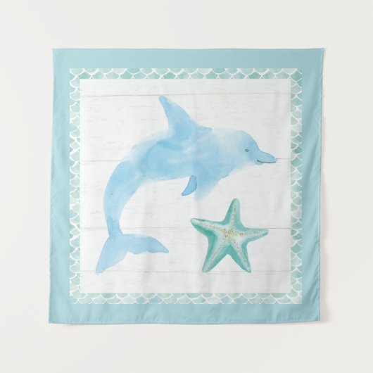 Meerjungfrau-Freunde VIII Wandteppich (Vorderseite (Horizontal))