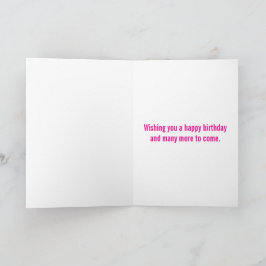 Meerjungfrau Frohes Geburtstag  Karte