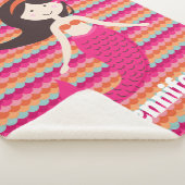 Meerjungfrau für Muster der tropischen Muschel She Sherpadecke (3/4)