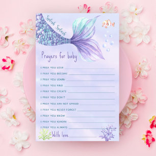 Meerjungfrau Gebete für das Baby