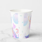 Meerjungfrau Geburtstag Pappbecher (Links)