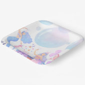 Meerjungfrau Geburtstag Pappteller (Gewinkelt)