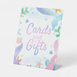 Meerjungfrau - Geburtstagskarten und Geschenke Sockelschild