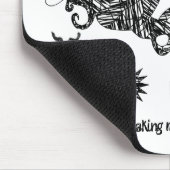 Meerjungfrau-Gedanken Mousepad (Ecke)