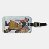 Meerjungfrau Gepäckanhänger (Vorderseite horizontal)