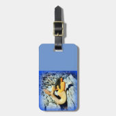 Meerjungfrau Gepäckanhänger (Vorderseite vertikal)