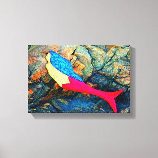 Meerjungfrau gepackte Leinwand (Vorderseite)