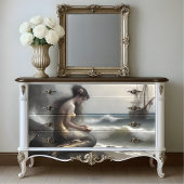 Meerjungfrau-Geschenk für die Meeresdekoupage Seidenpapier