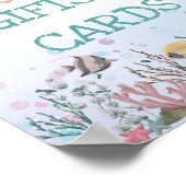Meerjungfrau - Geschenke und Karten Poster (Ecke)