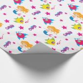 Meerjungfrau Geschenkpapier (Ecke)