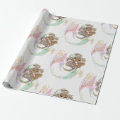 Meerjungfrau Geschenkpapier (Ungerollt)