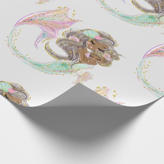 Meerjungfrau Geschenkpapier (Ecke)