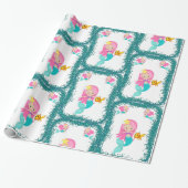 Meerjungfrau Geschenkpapier (Ungerollt)