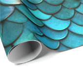 Meerjungfrau Geschenkpapier (Rolleneckpunkt)