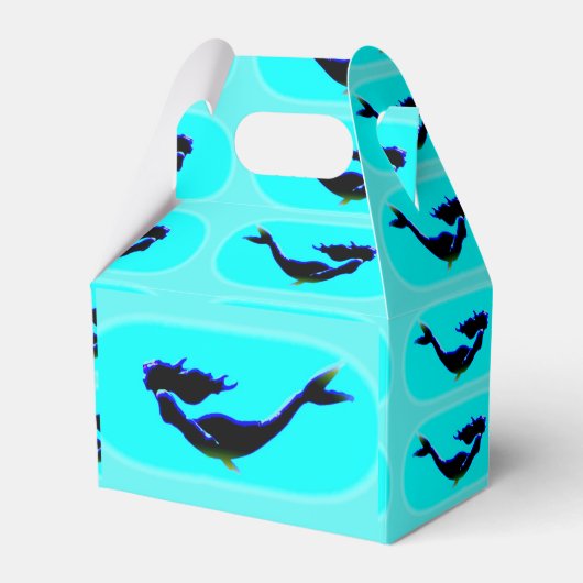 Meerjungfrau Geschenkschachtel (Rückseite)