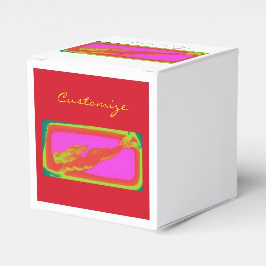 Meerjungfrau Geschenkschachtel (Vorderseite)