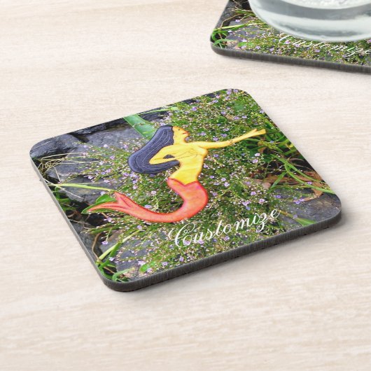 Meerjungfrau Getränkeuntersetzer (Linke Seite)