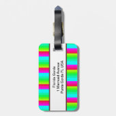 Meerjungfrau-Gewohnheits-Gepäckanhänger Punta Gepäckanhänger (Rückseite vertikal)