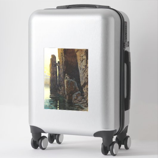 Meerjungfrau Girl Bare & Lurking Wünsche Aufkleber (Koffer)