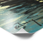 Meerjungfrau Girl Bare & Lurking Wünsche Fotodruck (Ecke)