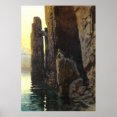 Meerjungfrau Girl Bare & Lurking Wünsche Poster (Vorne)